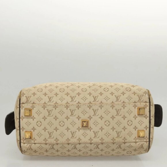 LOUIS VUITTON Monogram Mini Josephine PM Hand Bag Khaki - Picture 5 of 15